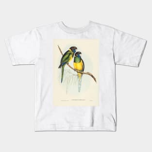 Bauer's Parrakeet. Elizabeth Gould Kids T-Shirt